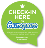 Checkin bei FourSquare